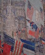 Childe Hassam Allies Day, May 1917 china oil painting artist